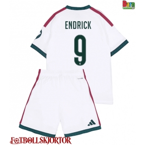 Real Madrid Endrick #9 Hemmakläder Barn 2026-27 Kortärmad (+ Korta byxor)
